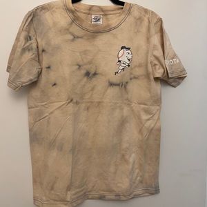 Hand dyed vintage Mets T Shirt